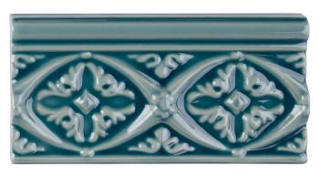 Бордюры ADEX MODERNISTA Relieve Bizantino C C Gris Azulado