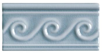 Бордюры ADEX MODERNISTA Relieve Olas C C Stellar Blue