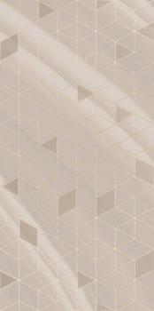 Декор Resort Dark Gold 249х500 глянцевый керамический