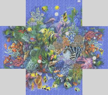 Мозаичное панно для бассейна 6