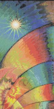 Мозаичное панно для душевых 4