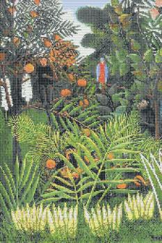 Мозаичное панно для душевых 9