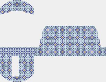 Мозаичное панно для хаммам 17