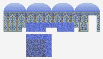 Мозаичное панно для хаммам 43