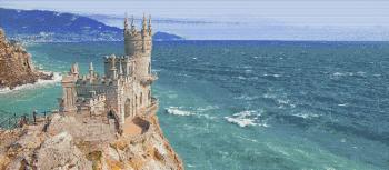 Панно из мозаики Морской пейзаж 6