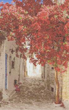 Интерьерное панно из мозаики Осень 2