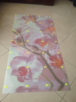 Панно из мозаики Цветы 35