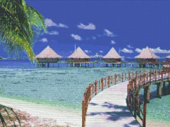 Панно из мозаики для ванных комнат 14