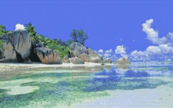 Панно из мозаики для ванных комнат 16