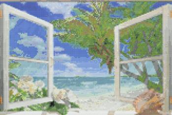 Панно из мозаики для ванных комнат 2