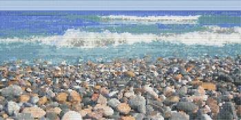 Панно из мозаики для ванных комнат 51