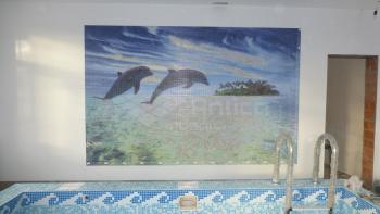 Панно из мозаики Водный мир 33