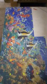 Панно из мозаики Водный мир 62
