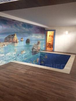Панно из мозаики Водный мир 75