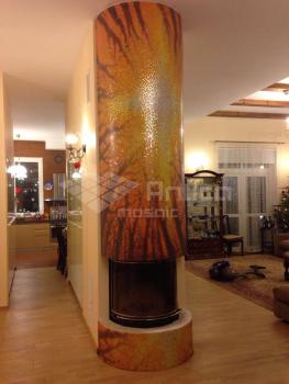 Панно из мозаики Закат 9