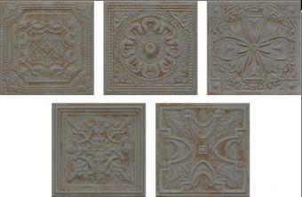 Aparici Gatsby Charcoal Tin (Mix 5) 20,1x20,1