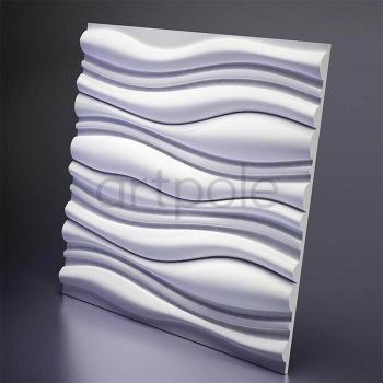 3D Дизайнерская панель из гипса FORCE B 600x600 мм