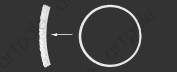 Розетка орнаментальная SR15