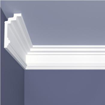 Плинтус потолочный С6/80 80x40