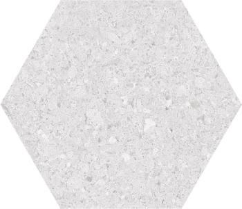 Vesta White Hex универсальный керамогранит 25x22