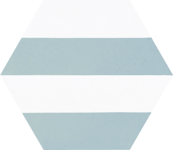 Керамогранит Hex. Porto Capri Aqua 22x25 матовый