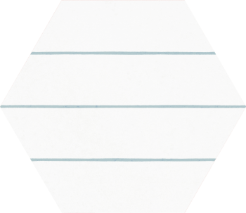 Керамогранит Hex. Porto Savona Aqua 22x25 матовый