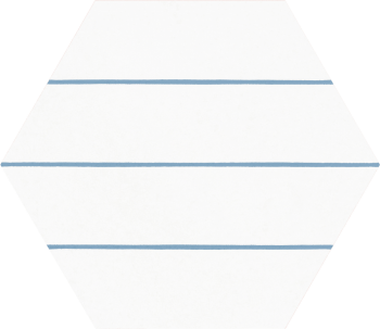 Керамогранит Hex. Porto Savona Blue 22x25 матовый