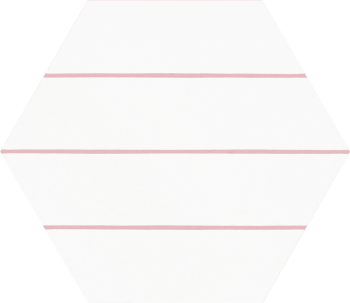 Керамогранит Hex. Porto Savona Pink 22x25 матовый