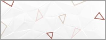 Плитка настенная Pink mix 3 Белый микс 3 23х60