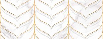 Декор настенный White mix 2 Dec. Белый 23х60