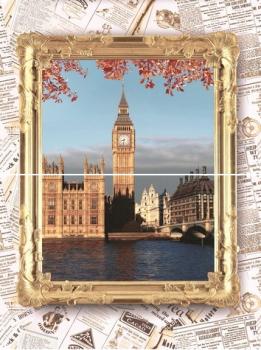 Дельта Керамика Newspapers P2-1D130 (из 2-х пл.) 30x40