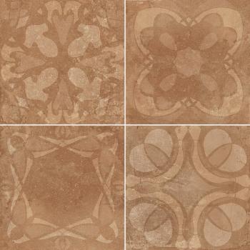 Dual Gres Antigua Cotto Decor 45x45