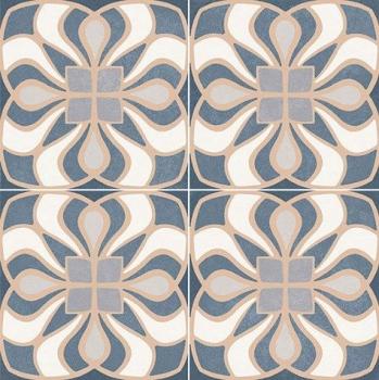 Керамогранит Epoque Blue 44,5x44,5 матовый напольный