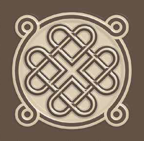 Керамогранит Декоративная вставка Celt Beige неполированная 5,8х5,8x7