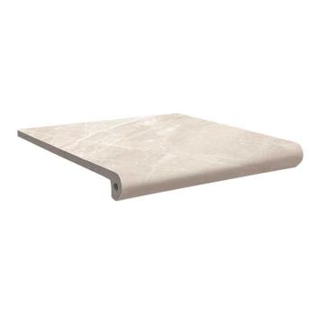 Ступень фронтальная Peldano Nevada Limestone 33x33x4, матовая клинкер