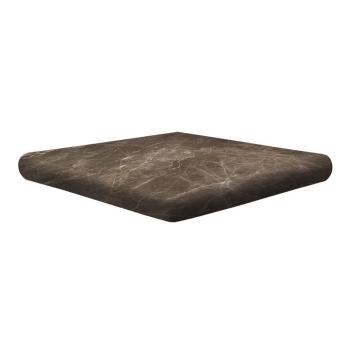 Ступень угловая Cartabon Nevada Emperador 33x33x4, матовая клинкер