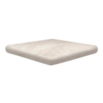 Ступень угловая Cartabon Nevada Limestone 33x33x4, матовая клинкер