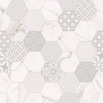 Fondovalle Infinito 2.0 White Hexagon Matte 120x120