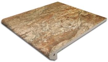 Ступень фронтальная Peldano 30 Itaca Mix 29,3x33 клинкер антискользящая (grip), матовая