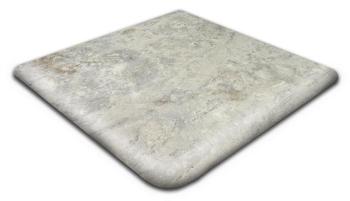 Ступень угловая Esquina Ref.24 Itaca Gris 33x33 клинкер антискользящая (grip), матовая