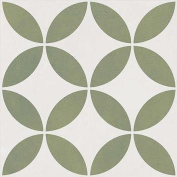 Керамогранит Mayari Green Petals Lt 22.3х22.3