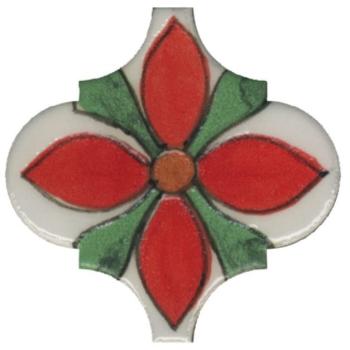 Декор Авейру 6 Глянцевый 6,5х6,5