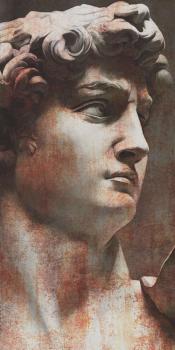 Декор керамогранит Давид и Венера Ковер 1 Матовый Обрезной 119.5х238.5