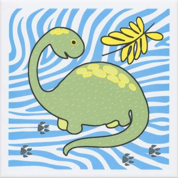 Декор настенный Kerama Marazzi Динозаврики 2 Матовый 20х20