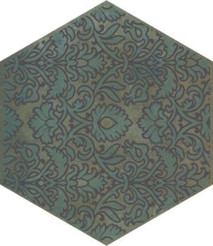 Декор керамогранит Гроссето Зеленый