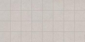 Декор Монсеррат мозаичный серый светлый матовый 40х20