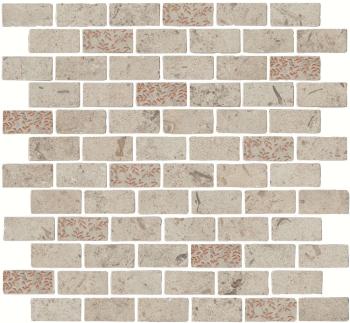 Мозаика Про Лаймстоун Антика 2 Мозаичный Бежевый Матовый Натуральный