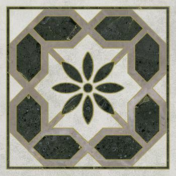 Декор керамогранит Серенада Вставка 3 Лаппатированный Обрезной 7.2x7.2