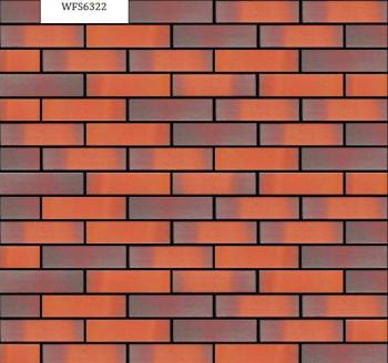 Плитка настенная Clay Brick Restored Smooth Cotto 6х24