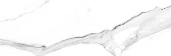 Настенная плитка White Stream Белый 25x75 Meissen глянцевая
